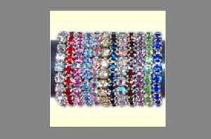 Crystal rhinestone stretch toe ring (10 color choices)  