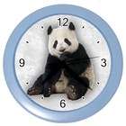 Carsons Collectibles Color Wall Clock of Panda Bear Youth