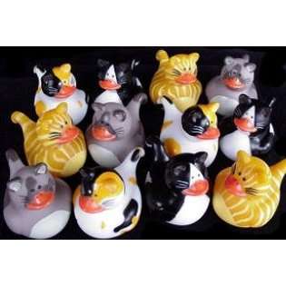 OTC 12 Mini CAT Kitty Rubber Duckie Ducky Duck Party Favors at  