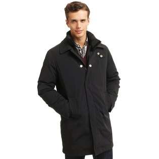   Mens 3 in 1 Raincoat Rain Jacket Size X Large XL Black Nylon Rainwear