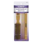 Conair Nylon Tufted Brush and Comb
