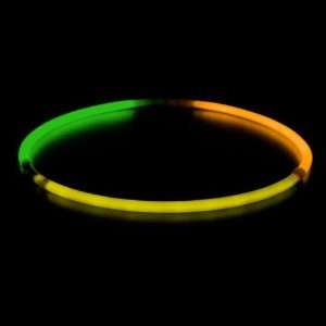  22 Tri Color Glow Necklaces Green/Yellow/Orange (free 