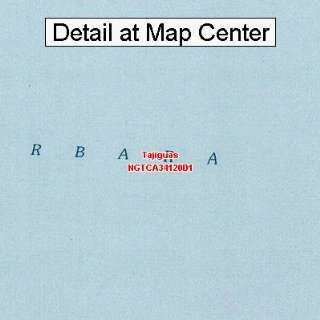  USGS Topographic Quadrangle Map   Tajiguas, California 