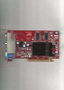 ATI RADEON 9550 XL 256MB AGP DVI VGA VIDEO CARD OEM NEW  