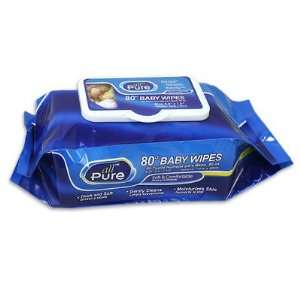  All Pure 80ct Baby Wipes Baby