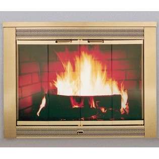 Chimney 50368 Thermorite Polished Brass Glass Door  Model 4227  42.62 