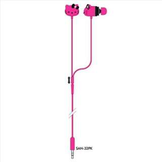 Hello Kitty Stereo Earphone Headphone Pink Japan  