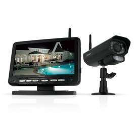 Digital Wireless DVR Security System with 7 LCD Monitor 