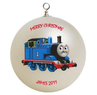 Personalized Thomas the Train Engine Christmas Ornament  