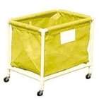 Olympia Sports PVC Equipment Carts, Large Rectangular Yellow (40 L x 