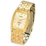 Armitron Mens Goldtone Stainless Steel Dress Watch w/Champagne Dial at 