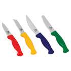 Chicago Cutlery 4 Piece Paring Knife/Utility Colored Handle Knife Set