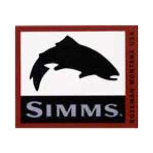  Simms Square Logo Sticker Automotive