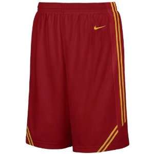  Nike USC Trojans Youth Cardinal Replica Basketball Shorts 