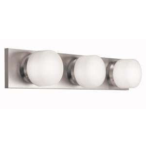  By Kichler Lighting Circa Collection Brushed Nickel Finish 