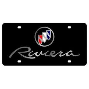 Buick Riviera License Plate INCLUDES FREE DURABLE CLEAR PLASTIC SHIELD 