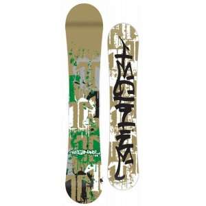   Splatter Snowboard Wide Gold 157 