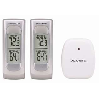   Instrument Wireless Weather Thermometer, 2 Base Units 