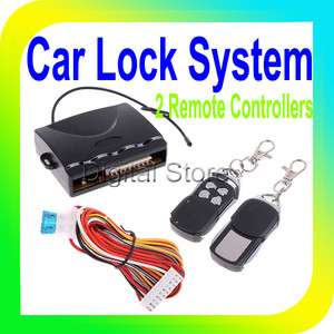   Central Lock Kit Locking Keyless Entry System with Remote Controllers