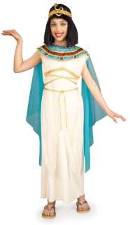 Deluxe Cleopatra Egyptian Queen Child Costume Size M Medium 8 10 NEW 