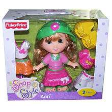 Fisher Price Snap n Style Doll   Keri(Colors Vary)   Fisher Price 
