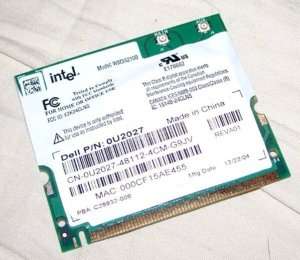 Dell latitude C610 C640 C840 D600 Wireless Wi Fi card  