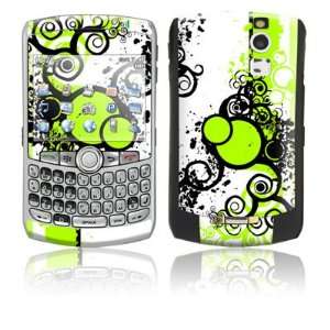 Simply Green Design Protective Skin Decal Sticker for Blackberry Curve 