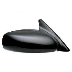   Side Mirror Manual Gloss Black Right Door Replacement Automotive