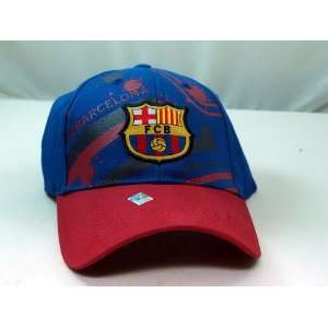  FC BARCELONA OFFICIAL TEAM LOGO CAP / HAT   FCB009 Sports 