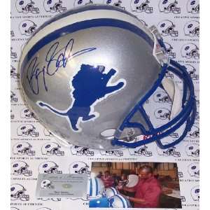  Barry Sanders Autographed/Hand Signed Detroit Lions Full 