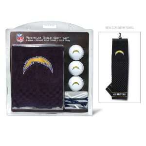   Chargers NFL Embroidered Towel/3 Ball/12 Tee Set