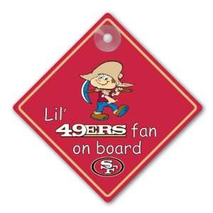  NFL San Francisco 49ers Car Sign