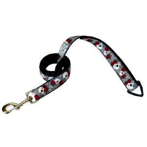  RC Pet Products 1 Inch by 6 Feet Dog Leash, Roses are Red 
