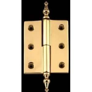   Hinges, Solid Brass 2x2.5 Square LOL Temple Tip Hinge 92115/92340