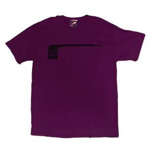 Dodge Hemi Hockey Stick Purple Mens Cotton Tee Shirt 78465PURPLE