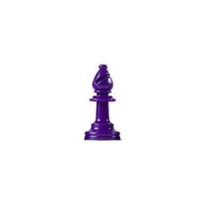  Purple Replacement Chess Piece   Bishop 2 5/8 #REP0148 