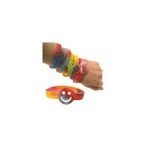  Smile Face Bracelets (12 Pack)