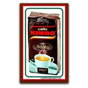  Kimbo Coffee Espresso Grounded Arabica 8.8 Oz Bag 