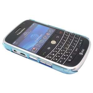   Blue Hard Plastic Cover Case for Blackberry Bold 9000 