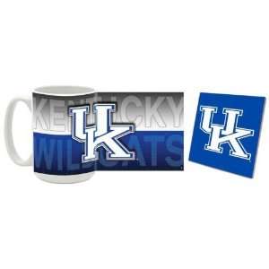 Kentucky Mug & Coaster Gift Box Combo Kentucky Wildcats Beverage 