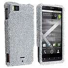   accessory diamond bling protector case cover for motorola droid