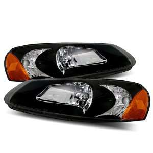  Chrysler Sebring Black Headlights /w Amber (Fits Sedan & Convertible 