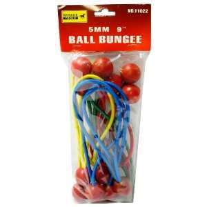  12 PIECE 9 Inch / 5MM Ball Bungee Cords ZR11022