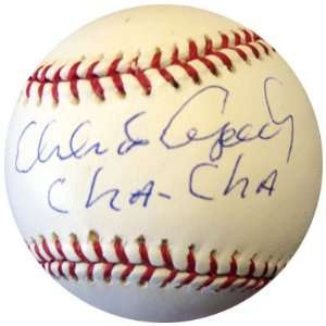 Orlando Cepeda Autographed Ball   Cha Cha PSA DNA