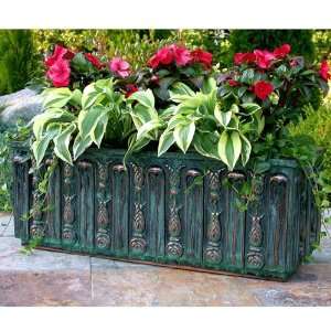    Flora Window Boxes in Antique Copperglass Patio, Lawn & Garden