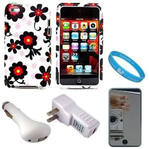   iPod Touch 4th Generation LCD Display Screen + USB Car Charger + USB