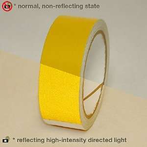 JVCC REF 7 Engineering Grade Reflective Tape 3 in. x 30 ft. (Yellow)