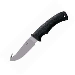   Knife Gut Hook Fine Edge 20HC Stainless Steel Ballistic Nylon Sheath