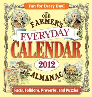 Old Farmers Almanac 2012 Desk Calendar 1571985530  