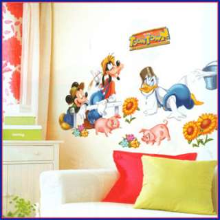 wall decor stickers mural decals art graphic mickey mouse kids room